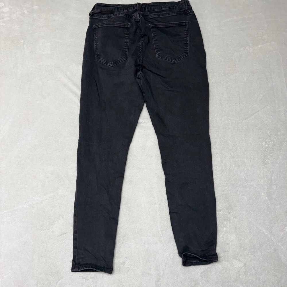 Pistola Skinny Jeans Womens 31 Black Faded High Rise Stretch P6731BEM-SBK - Picture 9 of 12
